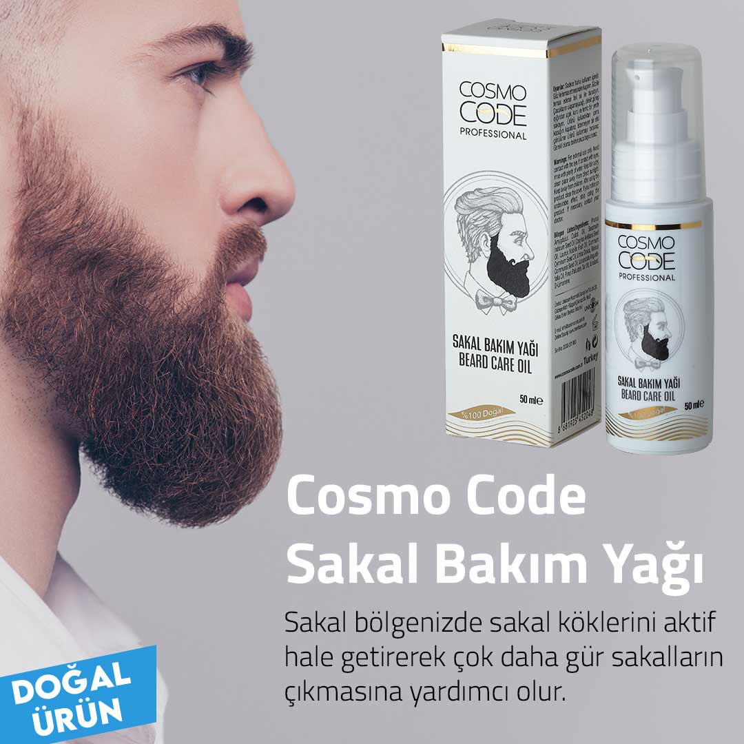 Cosmocode Doğal Sakal Bakım Yağı