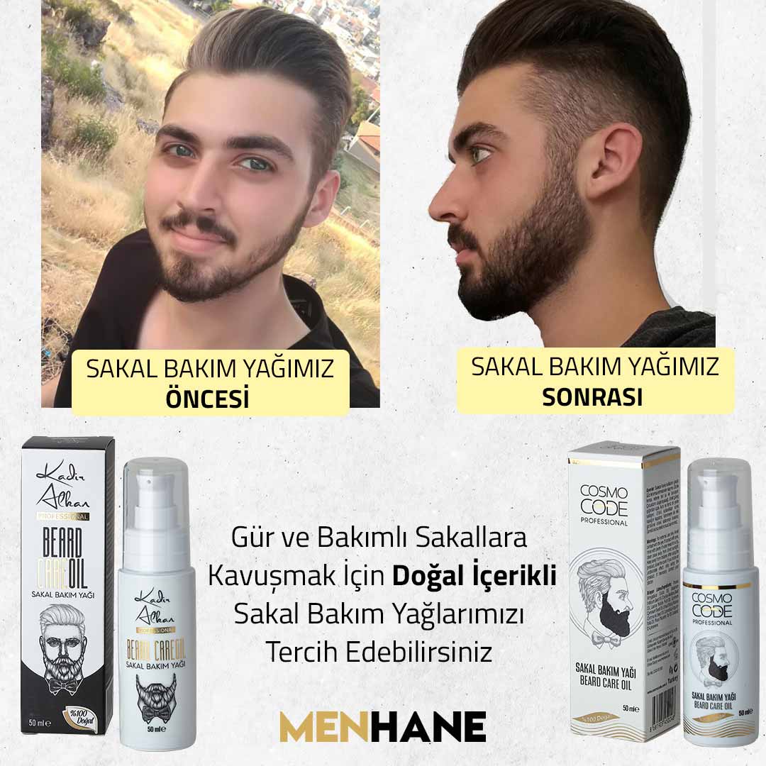 Doğal Sakal Bakım Yağı